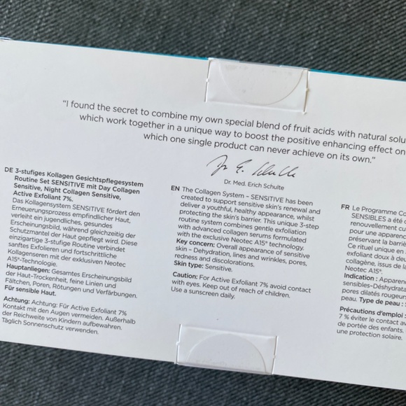 Collagen System Sensitive 3-Step Routine Set - Picture 3 of 3